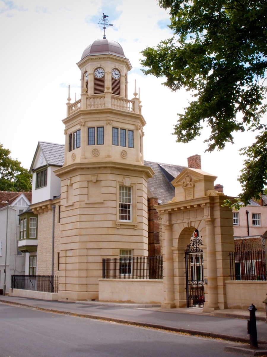 Harris Manchester College - Gate and Clock Tower