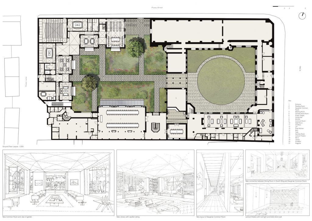 st cross west quad plan nmla